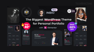 Read more about the article InBio – Professional Personal Portfolio Resume Theme