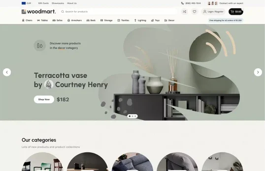 WoodMart WordPress Ecommerce Theme – Fast, Responsive & SEO-Optimized WooCommerce Solution